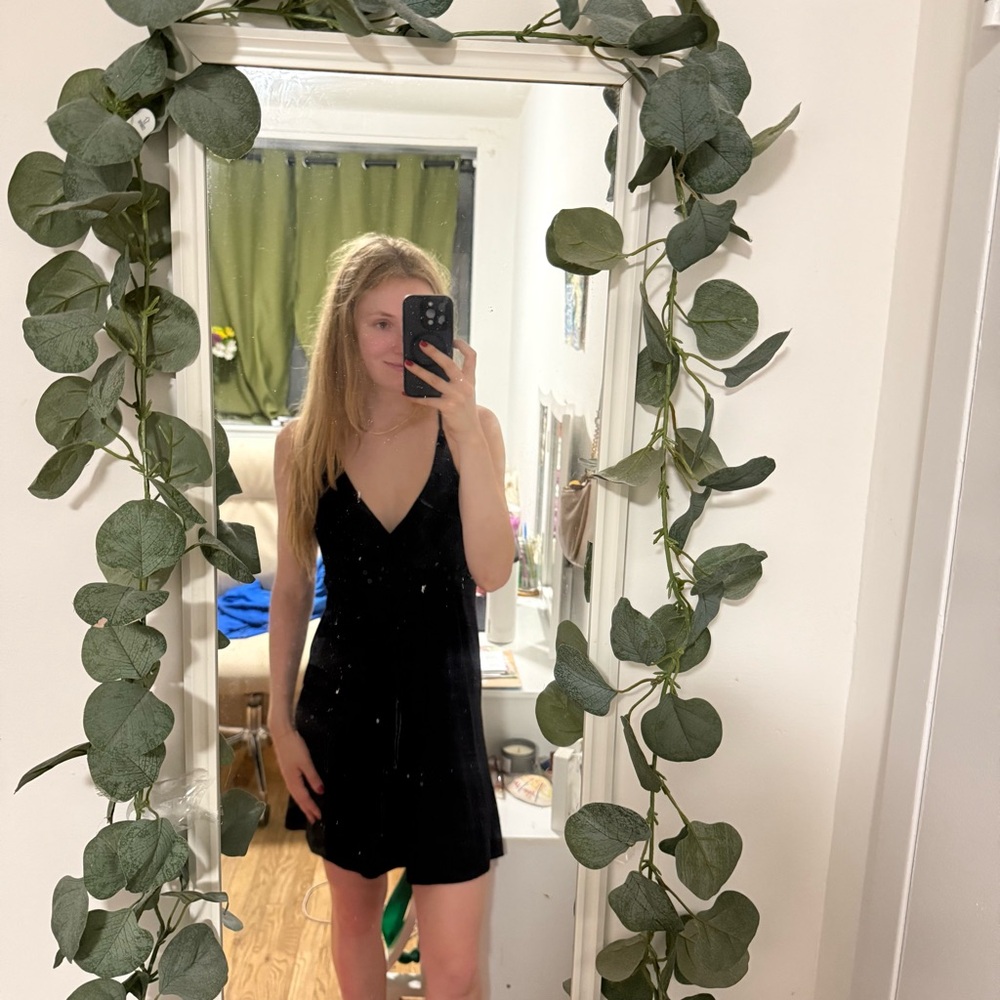 Black y2k dress